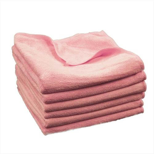 48 Pack Warp Knitted 16"16" Microfiber Towel
