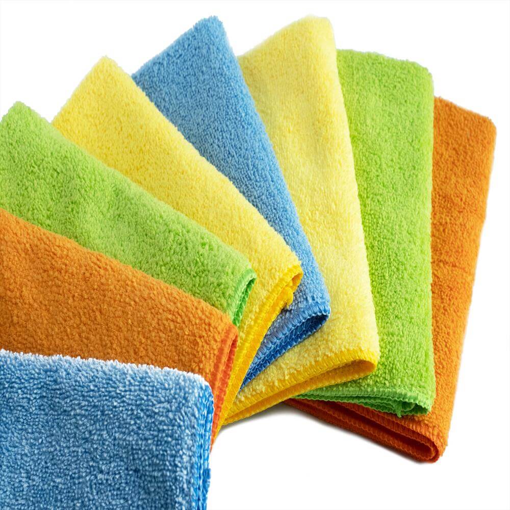 Kirkland Signature Ultra Plush Microfiber Towel, Yellow, 16 in x 16 in,  36-count