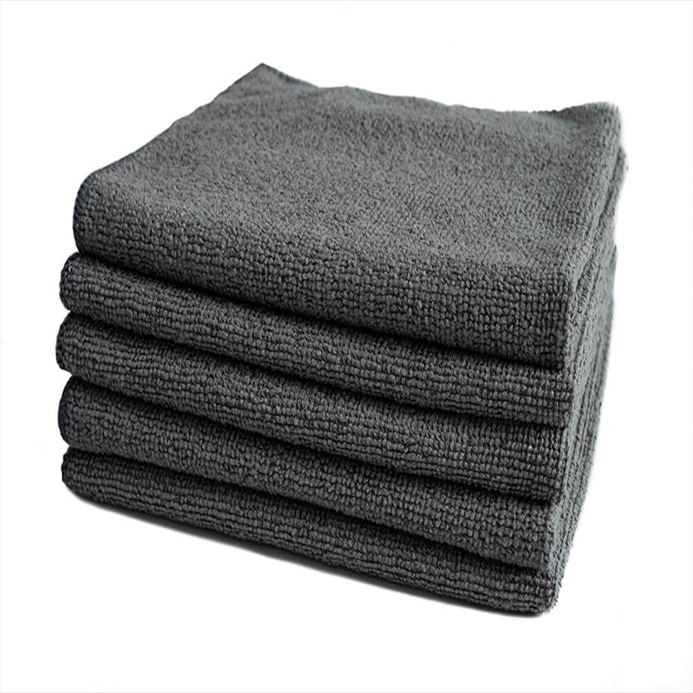 Wholesale Microfiber Towels, Black Microfiber Towel