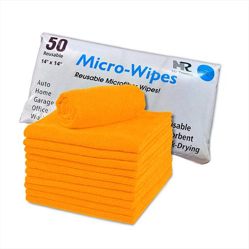 Buff Pro Multi-Surface Microfiber Towel 12 Pack Premium Cleaning Cloths 16x16