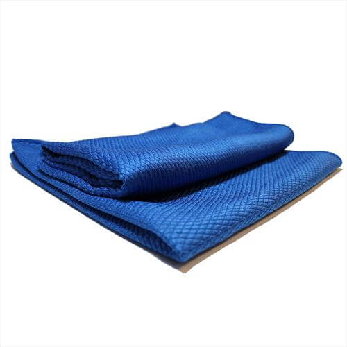 Diamond Weave 16"x16" Glass Microfiber Towel