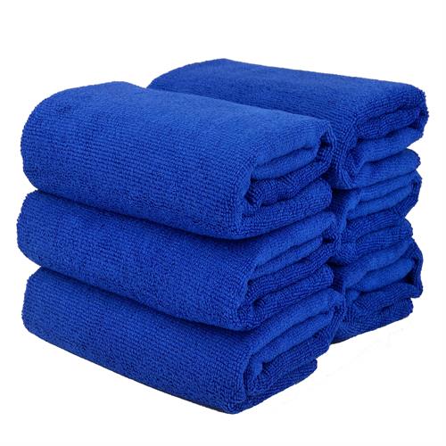 Wholesale Lot 100 PCS Soft Blue Microfiber Cleaning Cloths/Towels 